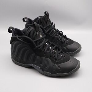 Nike Air Foamposite One Anthracite Youth Sz 5.5 Women Sz 7 Black 644791-014